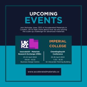 Upcoming Events we're attending 2024