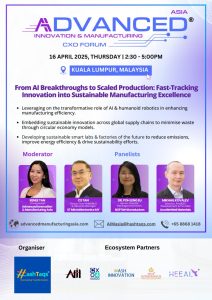 Join AM at Advanced Innovation & Manufacturing Asia (AIM) 2025