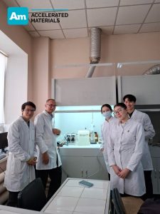 Image of the Accelerated Materials team